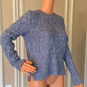 Banana Republic Women’s Cable Knit Crew Neck Sweater, Size S